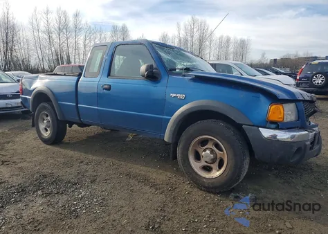 2001 Ford Ranger Super Cab from USA, damaged, VIN 1FTZR15U71PA64432